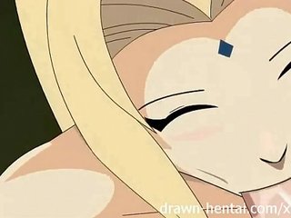 Naruto hentai - sapnis netīras video ar tsunade