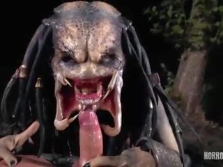 Horrorporn predator schwanz jäger