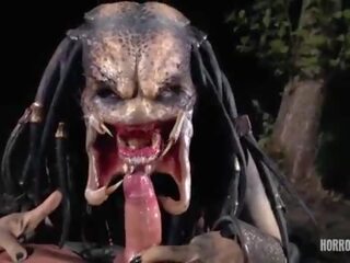 Horrorporn predator डिक हंटर