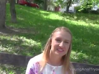 Jung anal tryouts - kumpel gibt seine gentle mademoiselle ein schwer anal fick