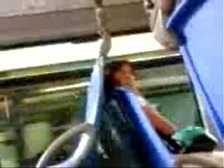 Pecker flashing to exciting woman in the awtobus