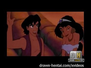 Aladdin porno - pludmale xxx filma ar jasmīns