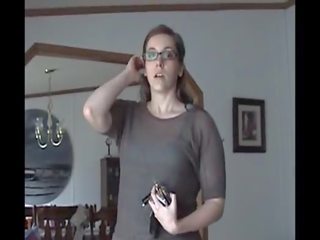 Mom helps son cum part 1