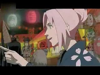 Naruto 樱花 x 额定 夹