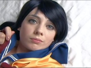 Slečna, minout hannah rozpustilá dívka - japonská cosplay 1